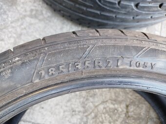 285/35 r21 Dunlop letné 2ks. RUNFLAT - 5