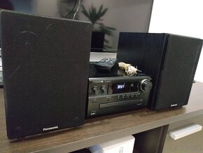 Predám čierny stereo audio systém Panasonic SA-PMX 74 - 5