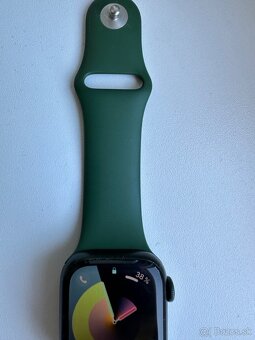 Apple Watch Series 7 41 mm Zelený hliník s listovo zeleným š - 5