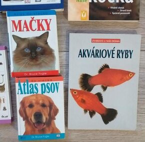 Knihy, encyklopédie, atlas, mačky, psy, rybičky - 5