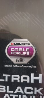 Monster Cable HDMI UltraHD Black Platinum - 15m - 5