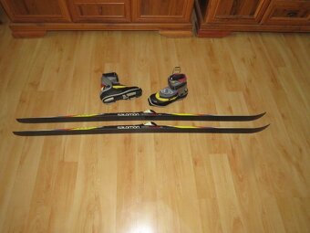 Predam bezkovy set,SALOMON,141 cm,SNS,c.34,bez supin - 5