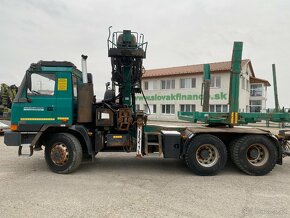 TATRA T 815 lesovoz 6x6 s HR na drevo OSTROJ - 5