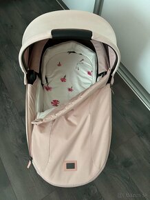 Cybex Priam 4.0 2023 Platinum hlboká vanička Peach Pink - 5