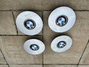 Disky BMW styling 2 - 5x120 R15 + krytky + Letne pneu - 5