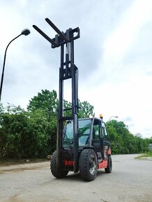 Prenajom terenneho vysokozdvizneho vozika Manitou. 2500kg. - 5