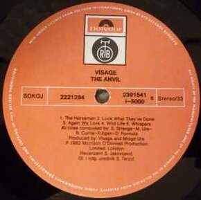 Visage – The Anvil (1982) - 5