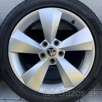 orig. SKODA elektrony 5x112 R17 - 5