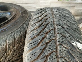 Predám alu disky Autec 4x100 r14 + zimné pneu 175/65 r14 - 5