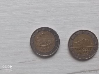 2 eurové mince..... 2€ - 5