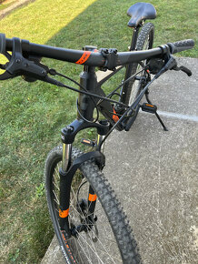 Bicykel CUBE Aim Pro black'n'orange 2020 19"/29" - 5