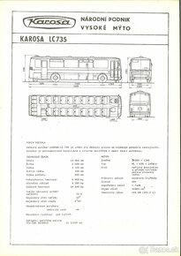 Prospekty - Autobusy Karosa 3 - 5