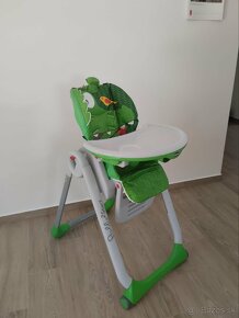 Chicco Polly 2 start crocodile jedalenska stolicka - 5