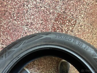 Predám letné pneumatiky Continental EcoContact 6 Q 215/60 R1 - 5