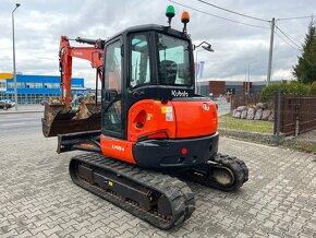 Minibager minirypadlo Kubota U48-4, JCB Wacker Neuson Yanmar - 5