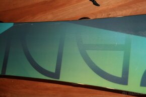 snowboard radical 155 cm , topanky Niedecker 43 - 5