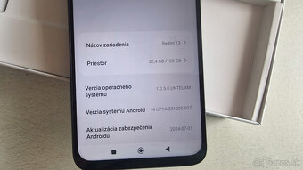 Xiaomi Redmi 13 dual 8/128GB - ako nový - 5