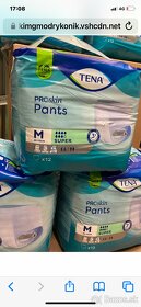 Plienky Tena pants super S a M Naťahovacie nohavičky plienky - 5