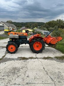 Japonsky malotraktor Kubota B7000 s rotavatorom - 5