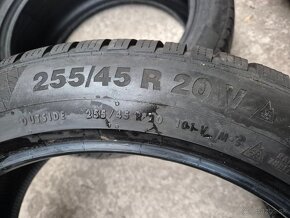 255/45 r20 zimné 2 ks CONTINENTAL dezén 6,4 mm DOT2020 - 5