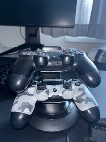 Playstation 4 + 2 Dualshock 4 + 5 Hier - 5