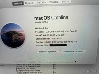 MacBook Pro 16" 2019 CTO Space Grey i9|64GB|1TB - 5