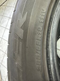 Predám letné 4ks 255/55 R19 BRIDGESTONE - 5