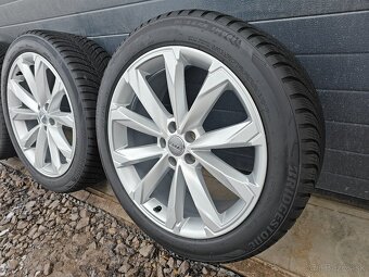 Zánovná Zimná Sada AUDI A6+Bridgestone 245/45 R20 - 5