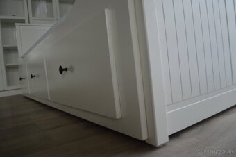 Rozkladacia posteľ s úložným priestorom  Hemnes - 5