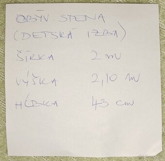 Menšia obývacia stena - 5