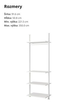 Elvarli~Ikea~šatník zostava - 5