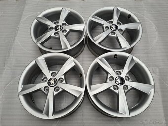 5x112 r16 ET48 x 6J elektróny ŠKODA, VW, AUDI - 5