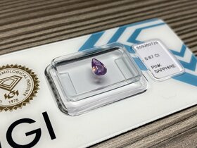 Zafír kashmir 0.67ct Vzacny - 5