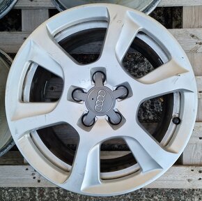 ORIGINÁL AUDI HLINÍKOVÉ DISKY 5x112 R16 - 5