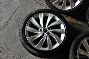 18”----ORIGINAL----ŠKODA---SUPERB---5x112 R18-----ZIMNA SADA - 5