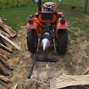 Kuželová štiepačka na drevo za traktor, malotraktor 150mm - 5