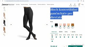 Bloch konvertibilné pančucháče pre dievčatá - 5