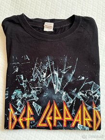 Unisex trička Def Leppard, veľkosť M - 5