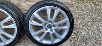 Predam orginal Skoda Zenith 5x112 r18 225/40r18 letné - 5