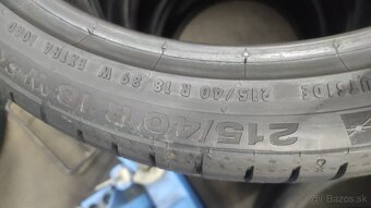 Continental 215/40r18 letne - 5