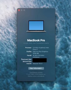 MacBook Pro 13” (2020) - i7 2.3GHz,16GB,512GB - 5