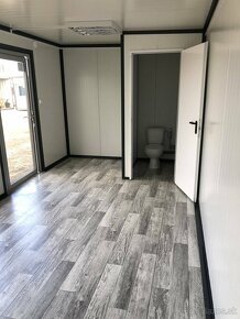 Nový obytný kontajner, mobilná kancelária 6x3m WC - 5