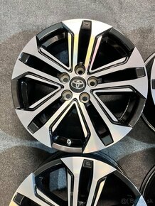 5x114,3 R18 originál alu disky Toyota RAV4 + senzory - 5