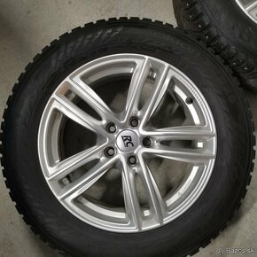 17" ALU 5x112 + zimné 215/65 R17 NOKIAN 8mm a 6,5 mm dezén - 5