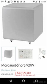 Predám subwoofer Mordaunt-short MS409w DOHODA - 5