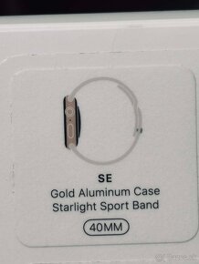 Apple Watch SE Gold Aluminium 40MM - 5