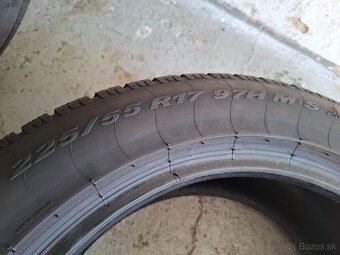 225/55 r17 zimné pneumatiky Pirelli - 5