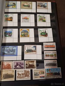 predám poštové známky - vlaky - Osterreich,CCCP,Canada - 5