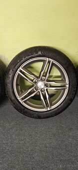 Alu. 5x112 R18+pneu Continental 235/50R18 letné - 5