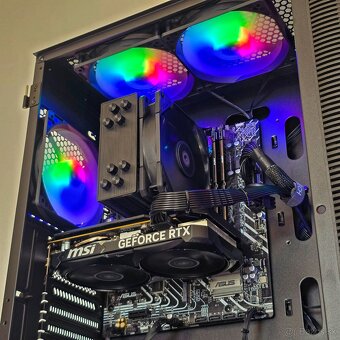 ⚠️ i5-12400F + RTX 4060 - Výkonný domáci herný PC s RGB ⚠️ - 5